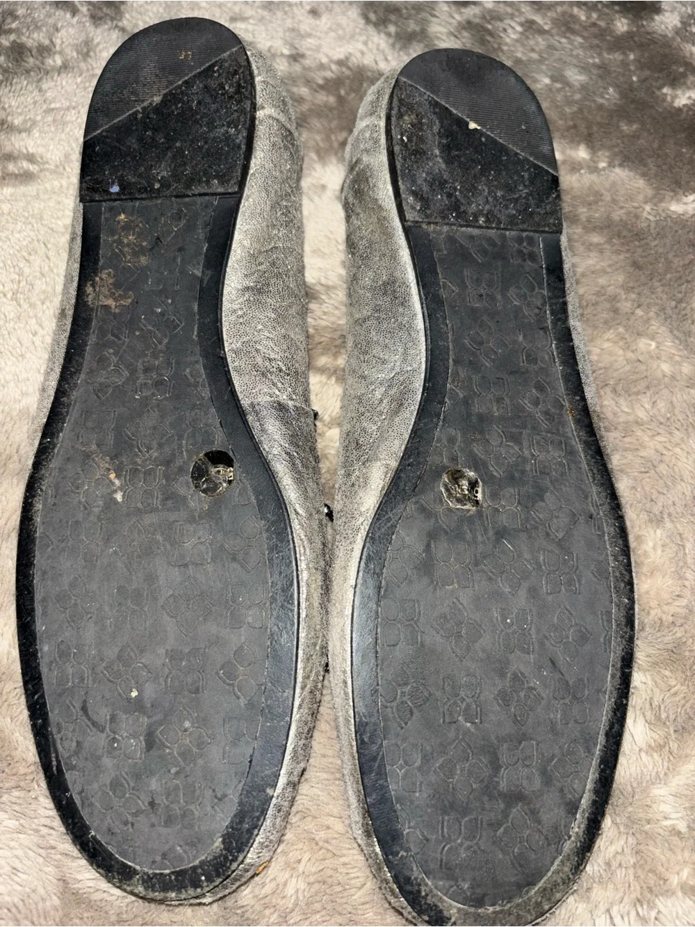 BCBG MAX AZRIA RHINESTONE FLATS